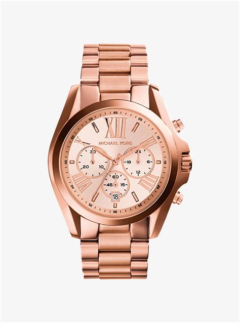 bradshaw watch by michael kors|Michael Kors oversized bradshaw watch.